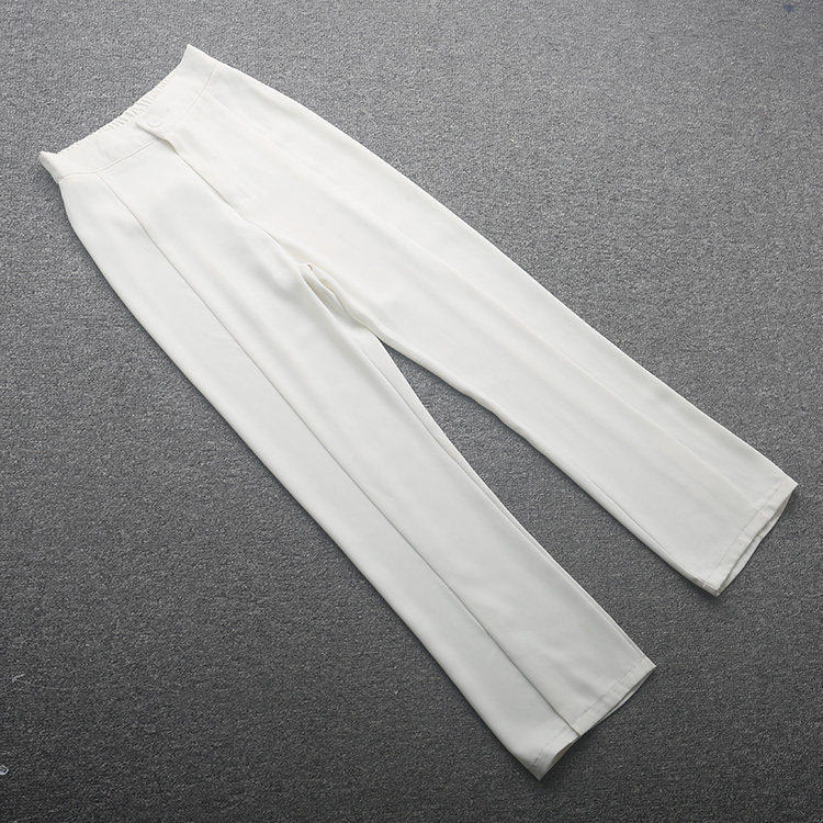 [直]兰米特卖春夏季高腰直筒裤女装新款高个子西装裤通勤职业裤子