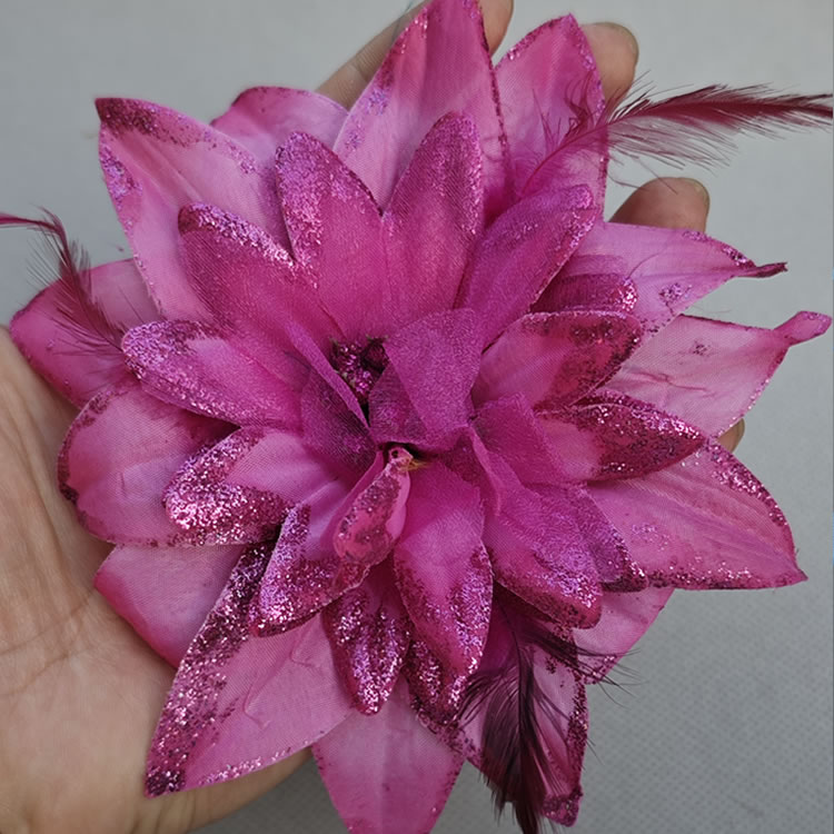 新款儿童舞蹈手腕花头饰图片