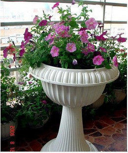 欧式高脚 落地大花槽花盆花坛花盆特大号花盆 超大罗马复古