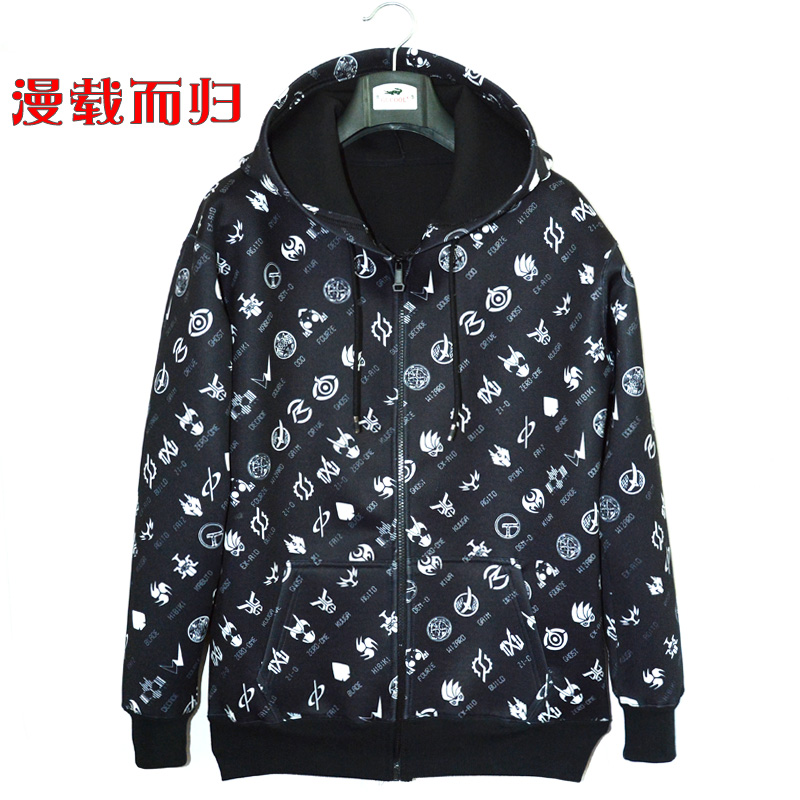 假面骑士时王decade零一外套平成20周年卫衣exaid空我w build衣服