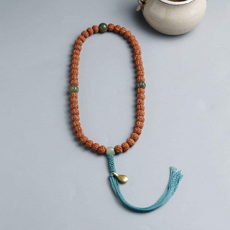 尼泊尔原籽手持念珠小金刚菩提