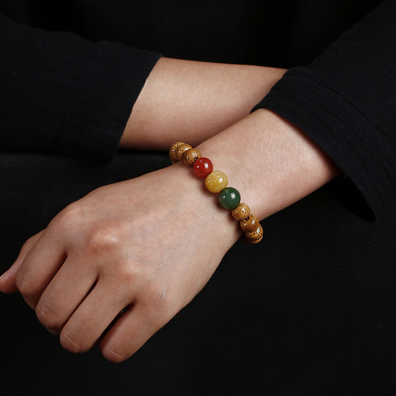 海南原生态星月菩提子手串