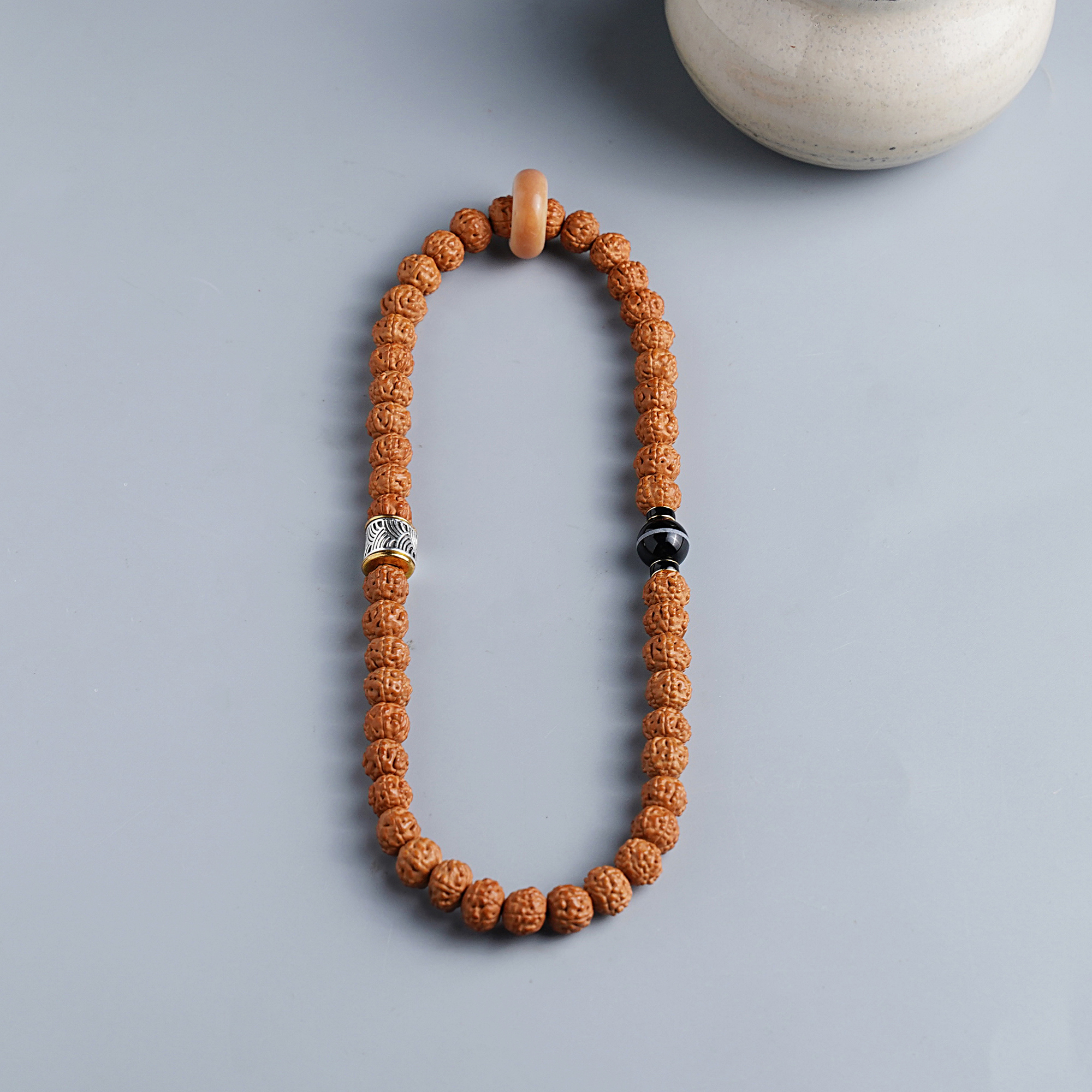 金蟾蛤蟆背小金刚菩提手串