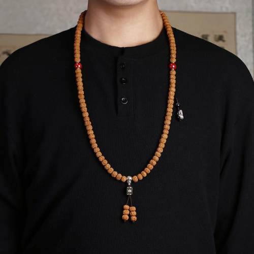 文玩毛衣链小金刚108颗文玩捻珠