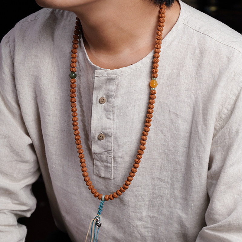 五瓣小金刚菩提子挂脖项链念珠