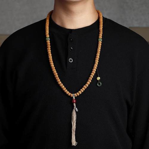 正品文玩手持念珠老树王籽小金刚