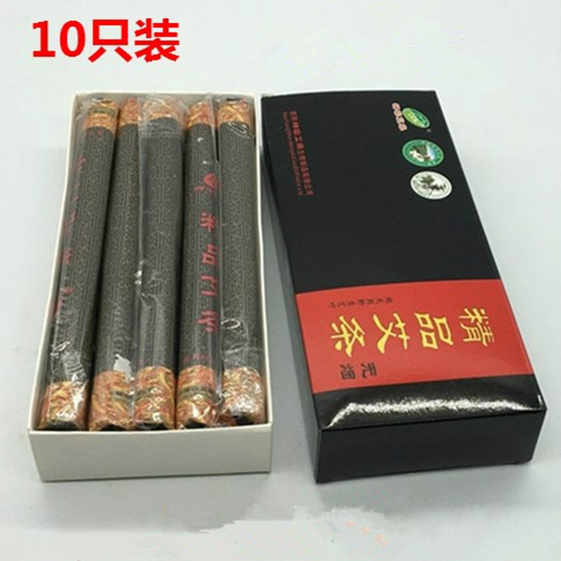 神农加粗无烟艾条碳化艾草艾绒艾段空心微烟热熏五年陈温灸艾灸条_虎窝淘