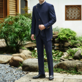中式婚宴高端礼服时尚设计西服套装婚宴礼服西服922/P280，男装西服，电商A428