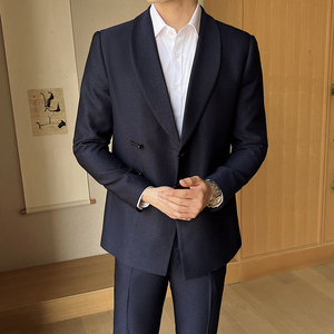 风 男士纽扣结 礼服套装 晚宴套装两件套 A918/P250图片