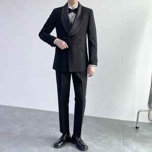 奢华婚礼风 男士结礼服套装 晚宴套装两件套 LJT805/P260图片