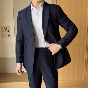 风 男士纽扣结 礼服套装 晚宴套装两件套 A918/P250图片