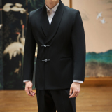 中式婚宴高端礼服时尚设计西服套装婚宴礼服西服939/P240，男装西服，电商A428