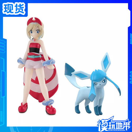 万代食玩宝可梦冰伊布珠贝