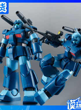 现货 万代 ROBOT魂 R魂 RX-77-3高达Z钢加农重装型加布罗基地式样