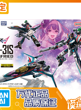 预定万代 HG 1/100 VF-31S 齐格弗里德 阿拉德 梅塔斯机250827051