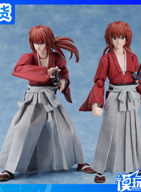 现货 Aniplex BUZZmod 浪客剑心 绯村剑心 明治剑客浪漫谭 可动