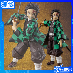 现货 万代 SHF 鬼灭之刃 无限城决战 剧场版 灶门炭治郎 手办模型