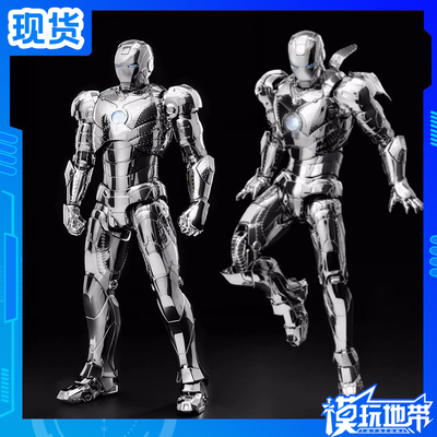 Threezero30DLX钢铁侠MK2电镀