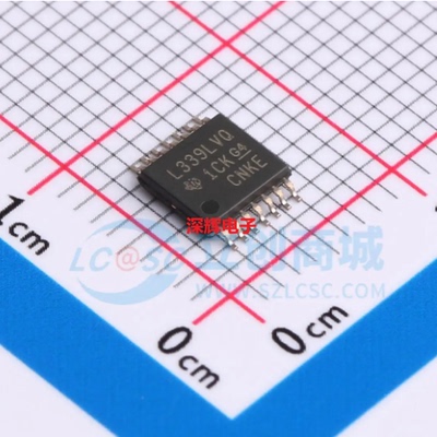 LM339LVQPWRQ1 L339LVQ 全新电压比较器IC芯片TSSOP-14 可直拍
