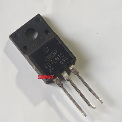 FQPF70N10 FD70N10 原装拆机MOS场效应管TO-220F