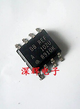 贴片 REF102 REF102U 进口10V精密电压基准IC芯片 SOP-8 可直拍