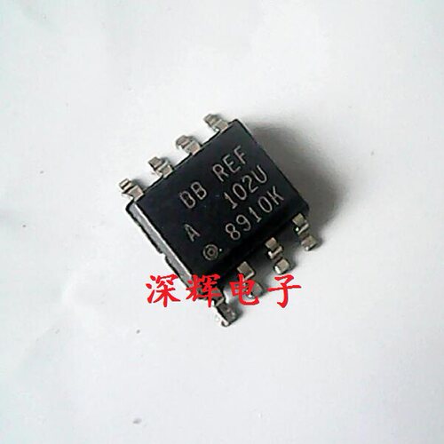贴片 REF102 REF102U 进口10V精密电压基准IC芯片 SOP-8 可直拍