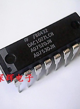 AD7520JN DAC1022LCN AD7530JN 乘法D / A转换器 可直拍 原装拆机