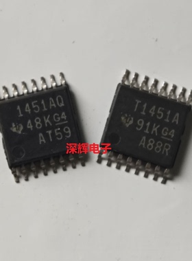 TL1451ACPWR AQPWRG4Q1 T1451A AQ 双脉宽调制控制IC芯片TSSOP-16