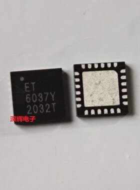 ET6037Y 6034AY 6296Y 全新LED驱动IC芯片 QFN-24 可直拍