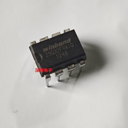 直插 W25Q32BVAIG FVAIG FVAIQ BV FV 主板BIOS芯片 DIP-8 可直拍