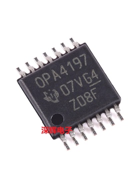 OPA4197IPWR IPW 全新进口运算放大器IC芯片 贴片TSSOP-14 可直拍