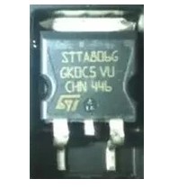 【深辉电子】STTA806G 快恢复二极管 TO-263 原装拆机 8A 600V