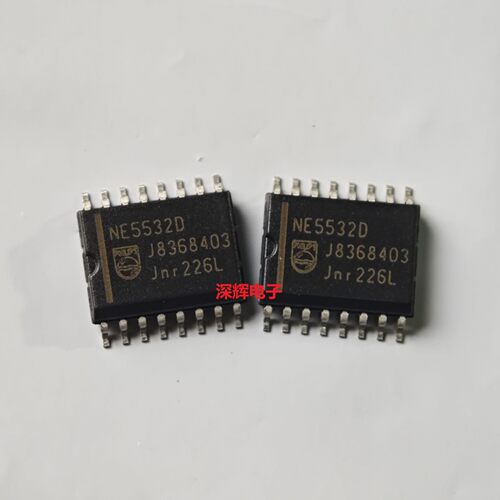 贴片 NE5532D 进口运算放大器IC芯片 SOIC-16封装 可直拍