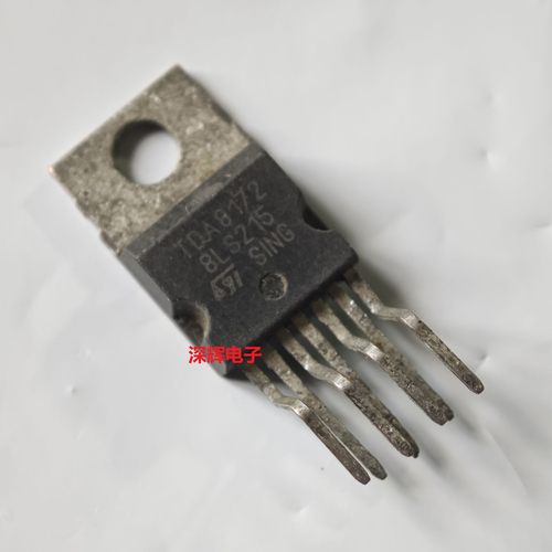 【深辉电子】直插 TDA8172 场扫描集成IC芯片 可直拍 原装拆机