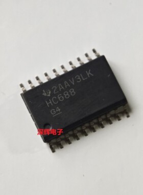 SN74HC688DWR DW HC688 全新等值/幅度比较器IC芯片SOP-20 可直拍