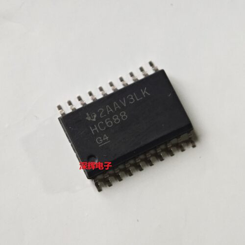 SN74HC688DWR DW HC688 全新等值/幅度比较器IC芯片SOP-20 可直拍