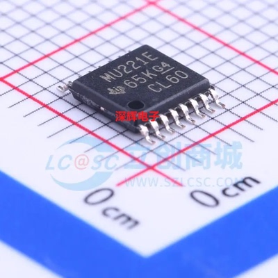 SN65C3221EPWR 丝印MU221E 全新收发器IC芯片TSSOP-16 可直拍