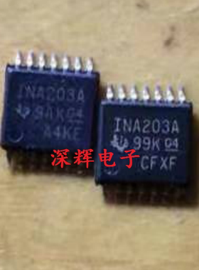 INA203AIPWR AQPWRQ1 I203AQ 全新电流感应放大器IC芯片TSSOP-14