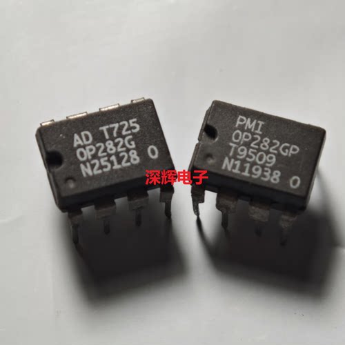直插 OP282G OP282GP GPZ 运算放大器IC芯片 DIP-8封装 原装拆机