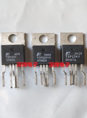 TOP232Y TOP233YN TOP234Y 拆机液晶电源管IC芯片 TO-220-5脚