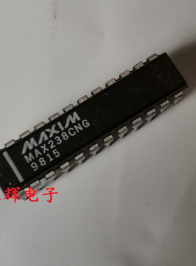 直插 MAX238CNG 进口拆机RS-232收发器芯片 DIP-24 可直拍
