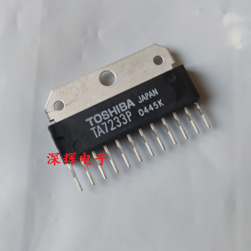 直插 TA7233P 全新原装音频功率放大电路芯片 ZIP-12封装 可直拍