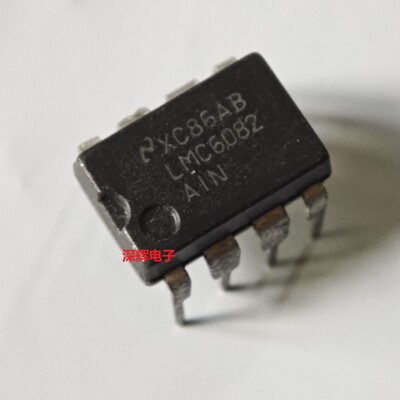 直插 LMC6082IN AIN 进口拆机运算放大器IC芯片 DIP-8封装 可直拍