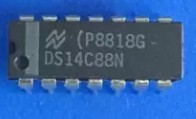 直插 DS14C88N 线路驱动器芯片 DIP-14封装 可直拍 原装拆机