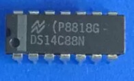 直插 DS14C88N 线路驱动器芯片 DIP-14封装 可直拍 原装拆机