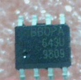 贴片 OPA643U 进口拆机运算放大器IC芯片 SOP-8封装