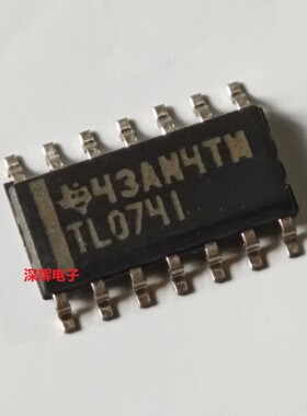 贴片 074AC TL074IDR I 全新进口四运放IC芯片 SOP-14 可直拍