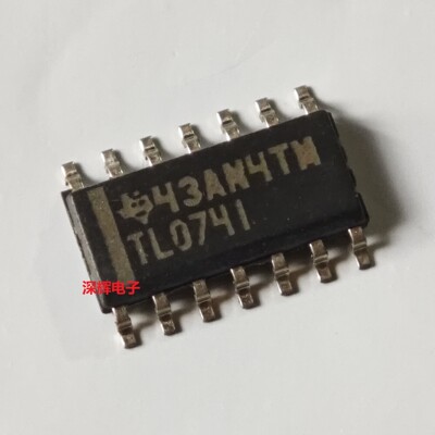 贴片 074AC TL074IDR I 全新进口四运放IC芯片 SOP-14 可直拍
