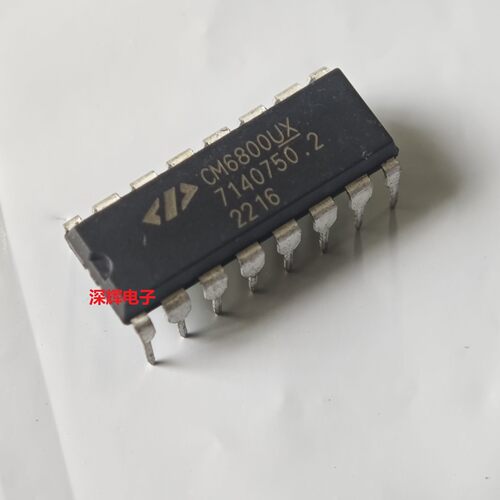 直插 CM6800UX TX G 进口PWM控制器IC芯片DIP-16 可直拍