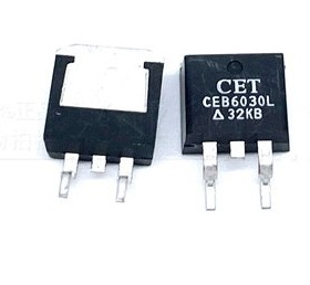 【深辉电子】贴片 CEB6030L 原装拆机场效应MOS管 TO-263